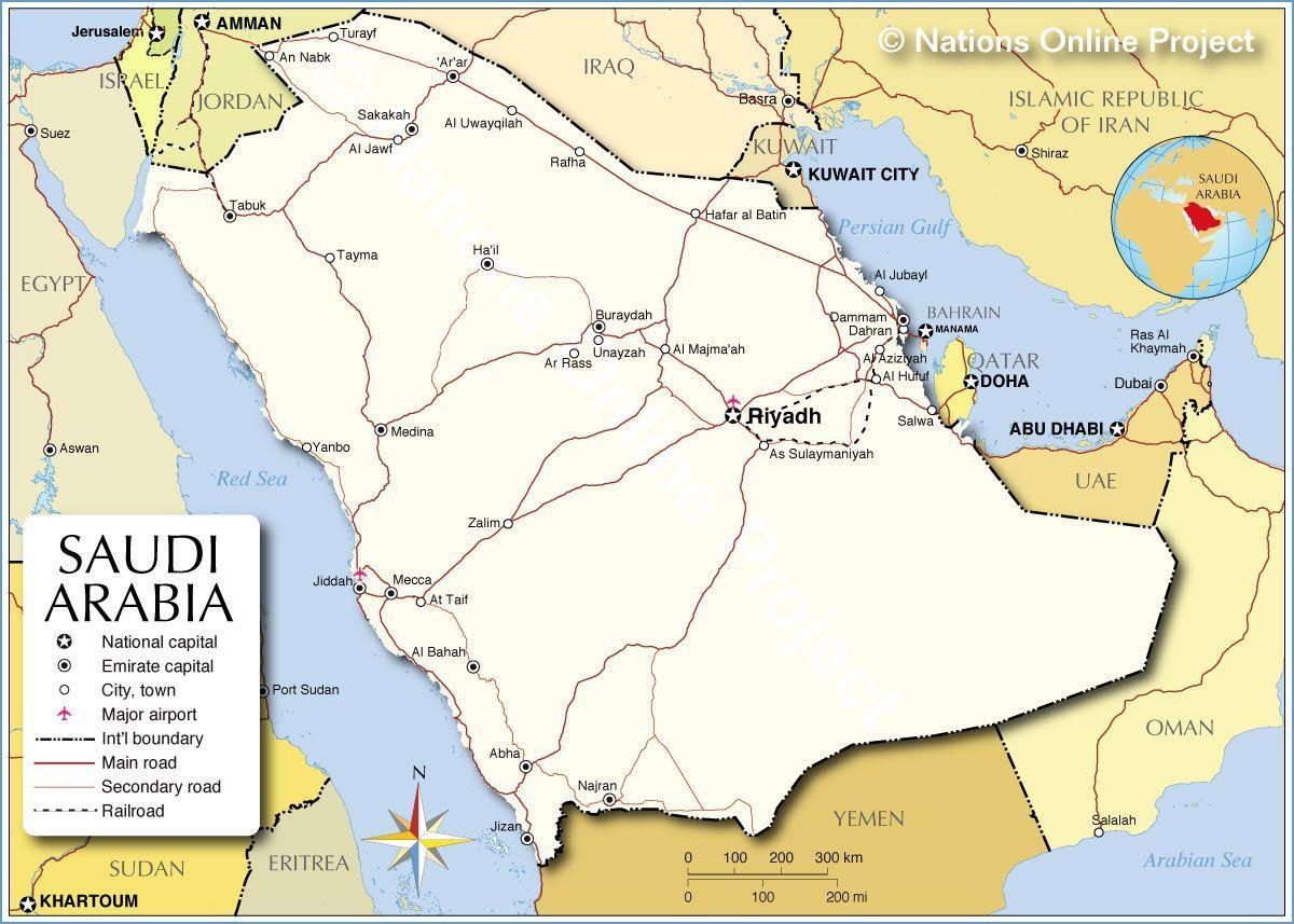 karta över Makkah museum läge 