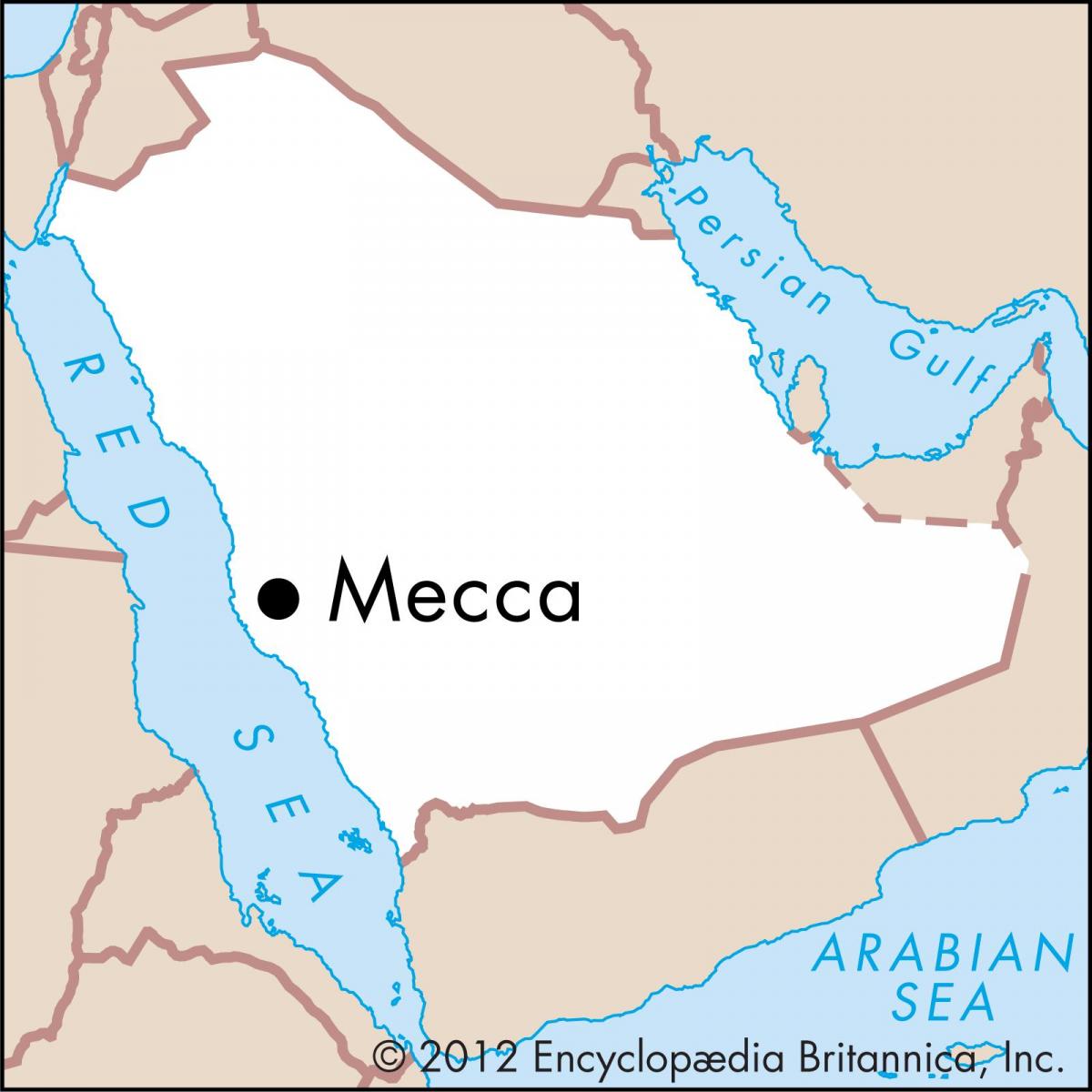 karta över masarat kungariket 3 Makkah